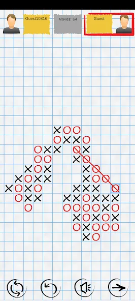 Tic Tac Toe Online: Mega XO [МОД Mega Pack] Screenshot 2