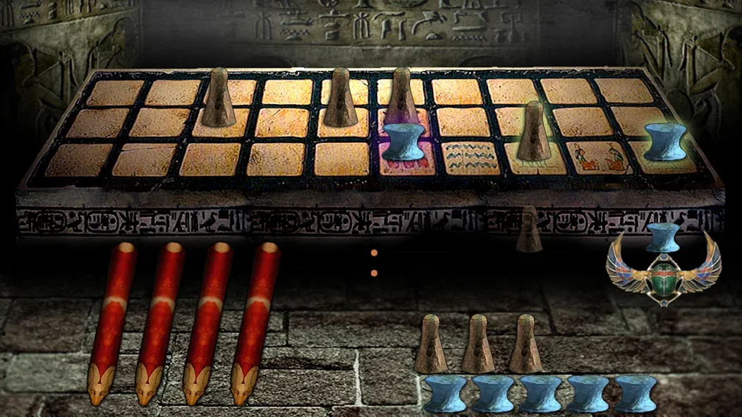 Egyptian Senet (Ancient Egypt) [МОД Бесконечные монеты] Screenshot 3