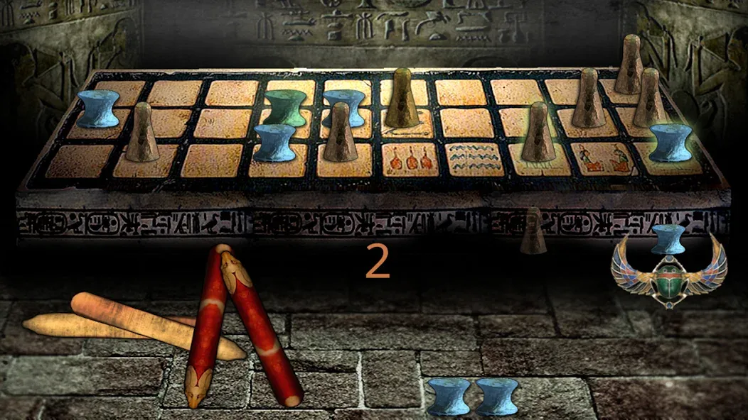 Egyptian Senet (Ancient Egypt) [МОД Бесконечные монеты] Screenshot 5