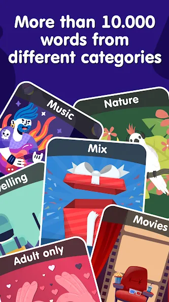 Hands Up: Guess the words [МОД Меню] Screenshot 2