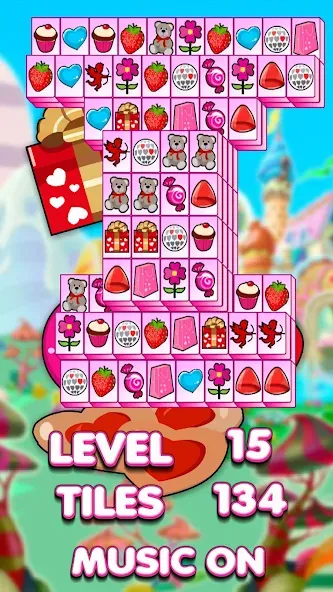 Lovely Mahjong [МОД Все открыто] Screenshot 2