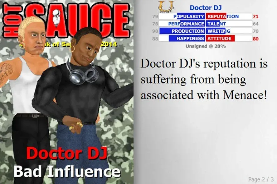 Popscene (Попсцена) [МОД Все открыто] Screenshot 2