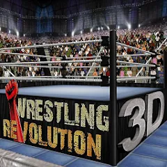 Скачать взлом Wrestling Revolution 3D (Реслинг Революшн 3Д)  [МОД Много монет]