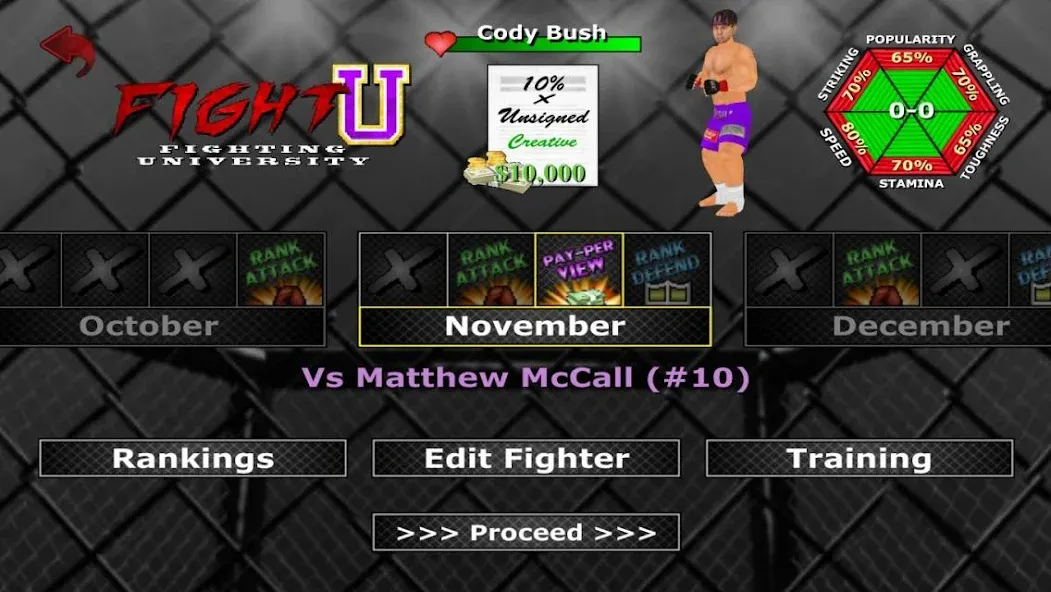 Weekend Warriors MMA (Уикенд Воорьорс ММА) [МОД Menu] Screenshot 5