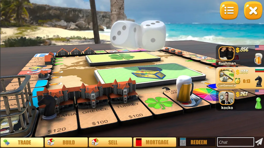 Rento - Dice Board Game Online [МОД Unlimited Money] Screenshot 1