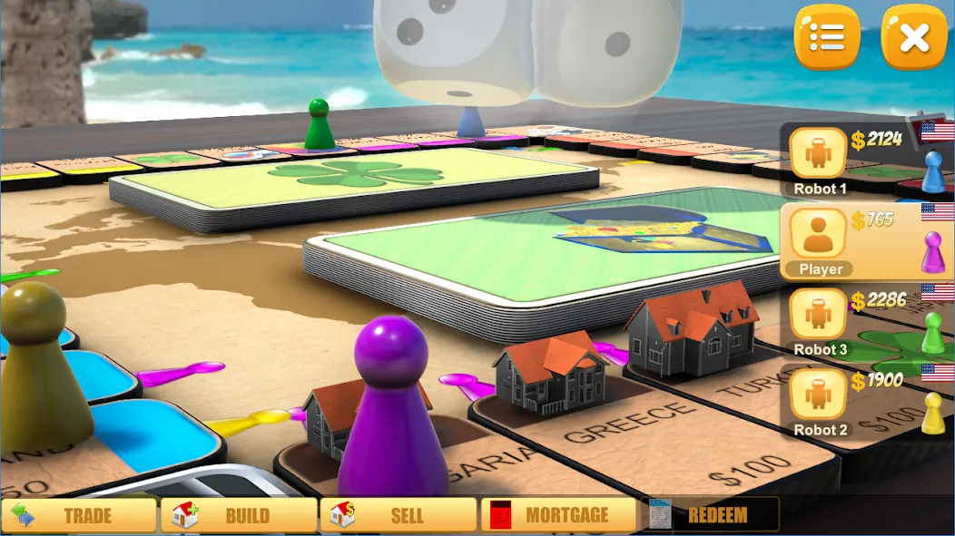 Rento - Dice Board Game Online [МОД Unlimited Money] Screenshot 2