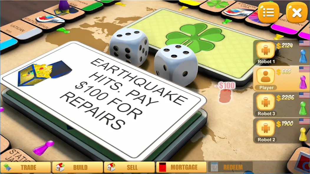 Rento - Dice Board Game Online [МОД Unlimited Money] Screenshot 3