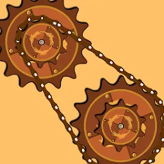 Взломанная Steampunk Idle Gear Spinner (Стеампанк Идл Спиннер Фабрика)  [МОД Бесконечные монеты]