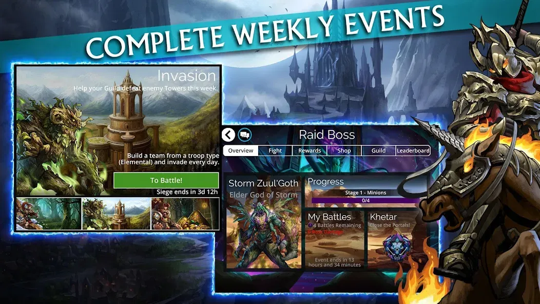 Gems of War - Match 3 RPG (Гемс оф Вар) [МОД Много денег] Screenshot 4