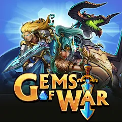 Взлом Gems of War - Match 3 RPG (Гемс оф Вар)  [МОД Много денег]