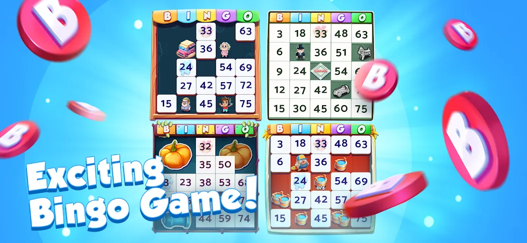 Bingo Bash: Live Bingo Games (Бинго Баш) [МОД Бесконечные монеты] Screenshot 1