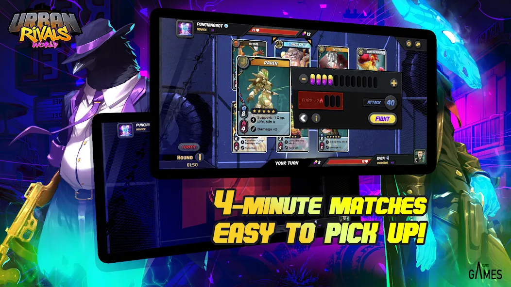 Urban Rivals (Урбан Ривалс ВОРЛД) [МОД Меню] Screenshot 5