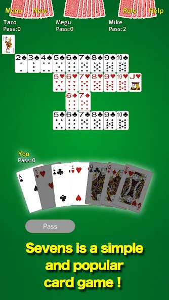 Sevens! [МОД Все открыто] Screenshot 2