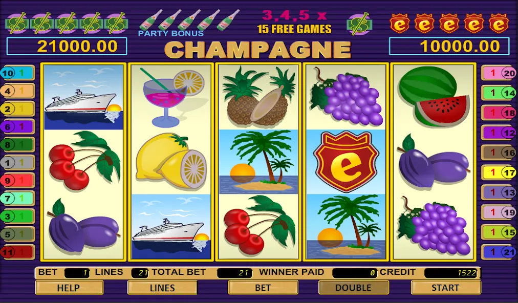 Champagne Slot (Шампанское Слот) [МОД Unlimited Money] Screenshot 1
