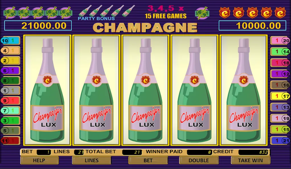 Champagne Slot (Шампанское Слот) [МОД Unlimited Money] Screenshot 2