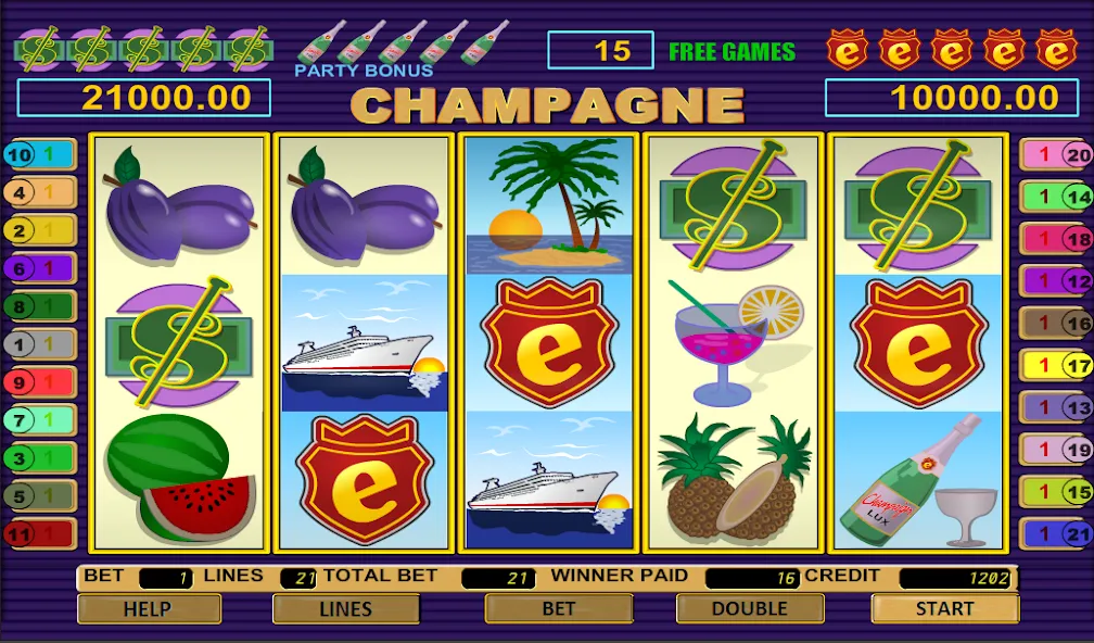 Champagne Slot (Шампанское Слот) [МОД Unlimited Money] Screenshot 4