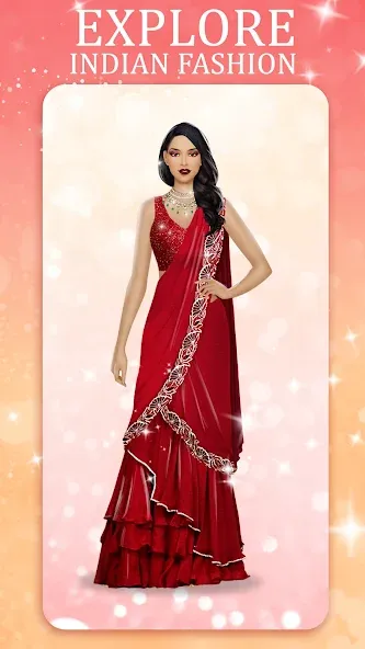 Indian Fashion Dressup Stylist [МОД Mega Pack] Screenshot 3