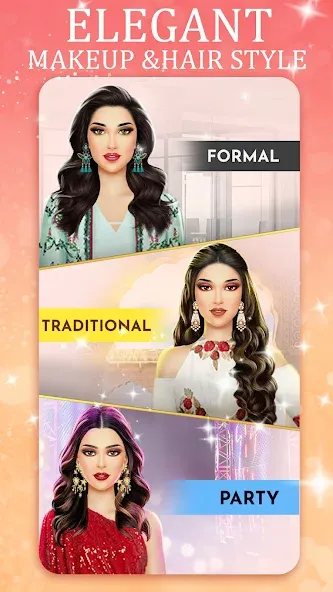 Indian Fashion Dressup Stylist [МОД Mega Pack] Screenshot 5