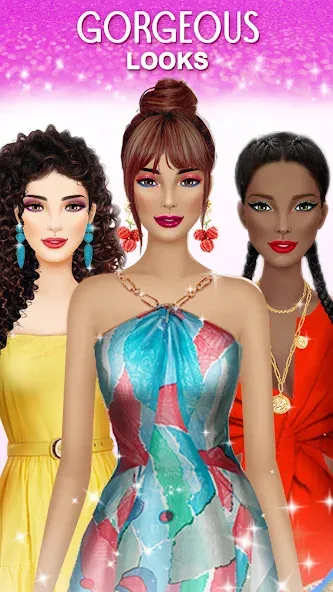 Fashion Stylist: Dress Up Game [МОД Бесконечные монеты] Screenshot 1