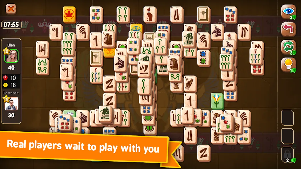 Mahjong Duels (Маджонг Дуэли) [МОД Бесконечные деньги] Screenshot 3