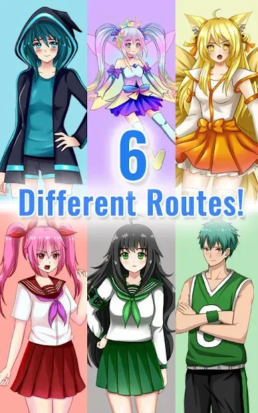 Gacha Memories - Anime Visual (Гача Мемориз) [МОД Все открыто] Screenshot 2