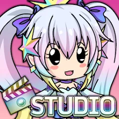 Скачать взломанную Gacha Studio (Anime Dress Up) (Гача Студио)  [МОД Много монет]