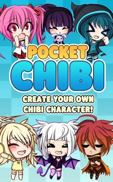 Pocket Chibi - Anime Dress Up (Покет Чиби) [МОД Все открыто] Screenshot 1