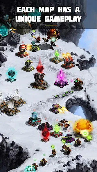 Ancient Planet Tower Defense (Эншент Планет Тауэр Дефенс) [МОД Menu] Screenshot 2