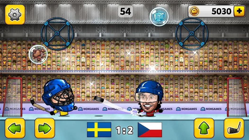 Puppet Hockey: Pond Head [МОД Много монет] Screenshot 1