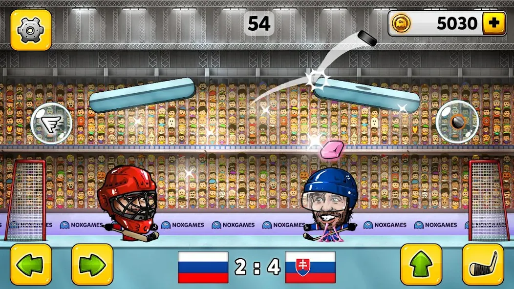 Puppet Hockey: Pond Head [МОД Много монет] Screenshot 3
