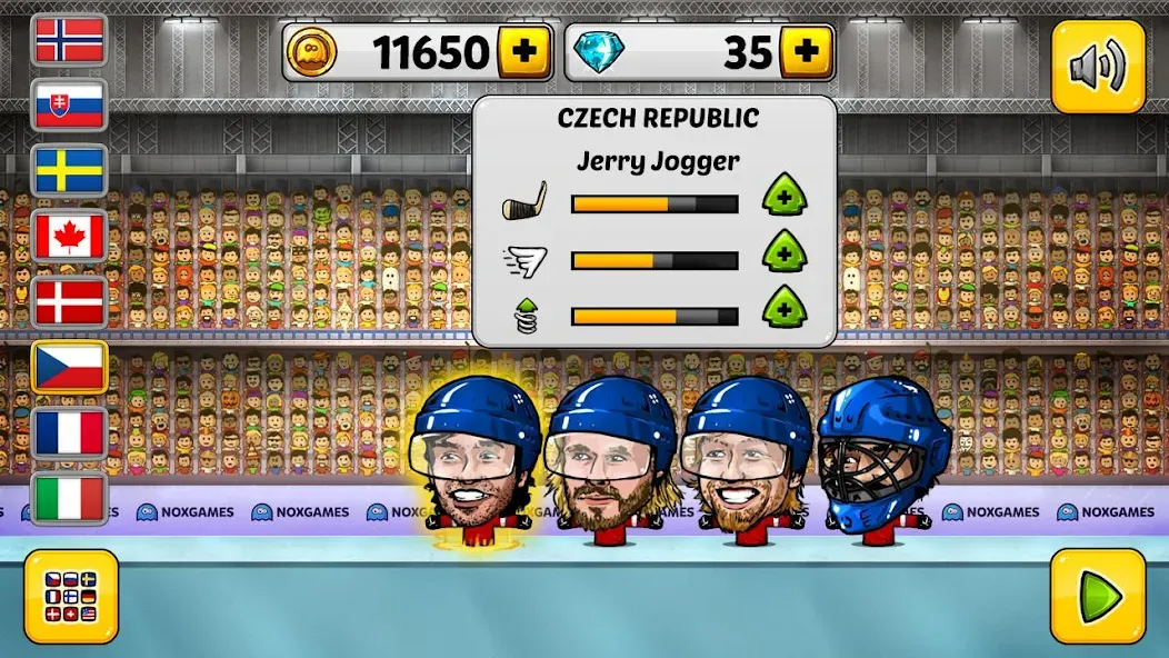Puppet Hockey: Pond Head [МОД Много монет] Screenshot 5