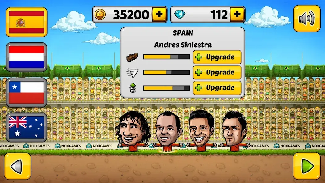 Puppet Soccer - Football [МОД Много монет] Screenshot 5