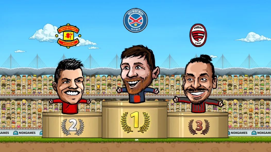 Puppet Soccer: Champs League (Паппет Соккер) [МОД Бесконечные монеты] Screenshot 4