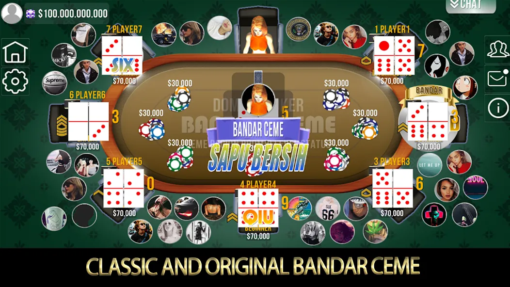 Domino Poker QiuQiu Gaple (Домино Покер ЧиЧи Гапле) [МОД Бесконечные деньги] Screenshot 4