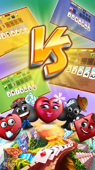 Solitaire Journey (Солитер Джорни) [МОД Все открыто] Screenshot 1