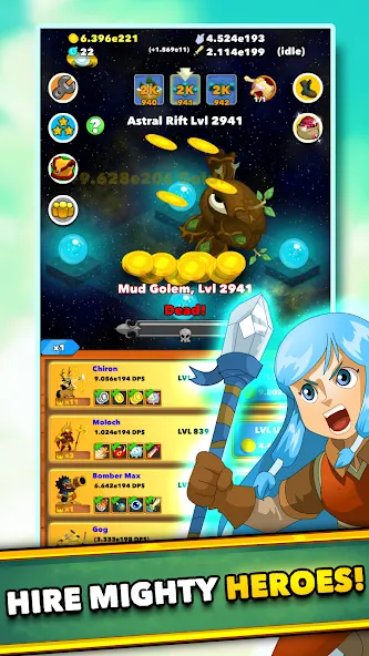 Clicker Heroes - Idle RPG (Кликер Герои) [МОД Много денег] Screenshot 4