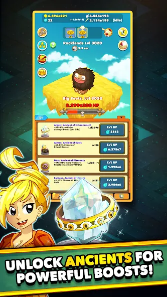 Clicker Heroes - Idle RPG (Кликер Герои) [МОД Много денег] Screenshot 5