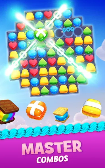 Cookie Jam Blast™ Match 3 Game (Куки Джем Бласт) [МОД Бесконечные деньги] Screenshot 5