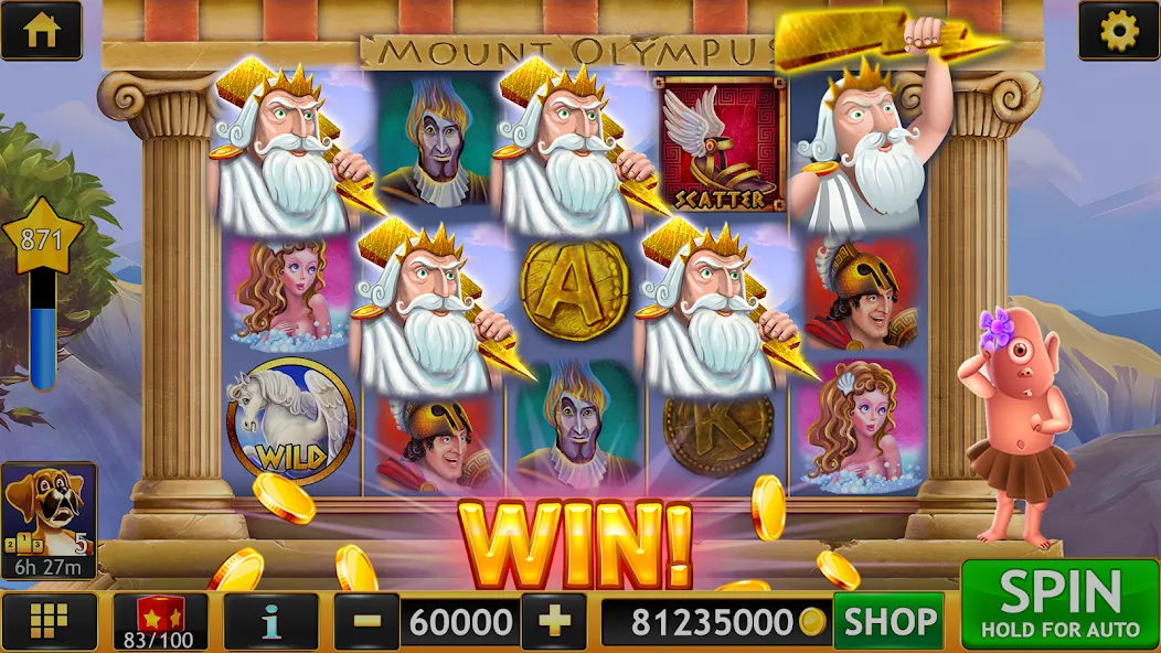 Vegas Slots Galaxy (Вегас Слотс Гэлэкси) [МОД Mega Pack] Screenshot 1