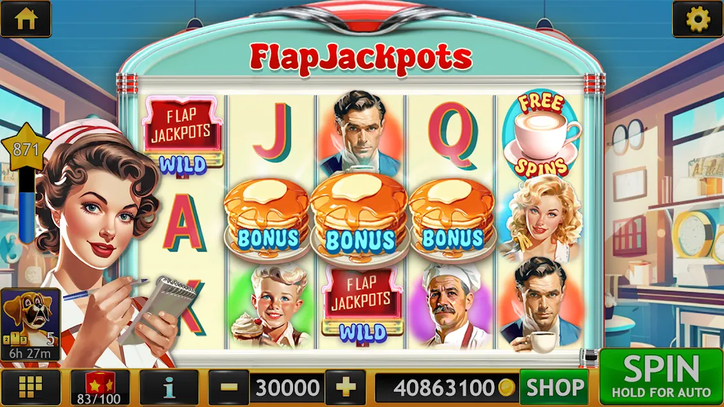Vegas Slots Galaxy (Вегас Слотс Гэлэкси) [МОД Mega Pack] Screenshot 3