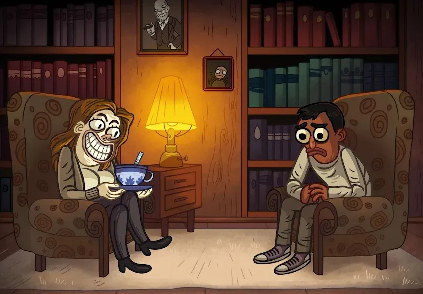 Troll Face Quest: Horror (Тролл Фейс Квест Хоррор) [МОД Много денег] Screenshot 5