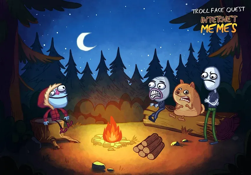 Troll Face Quest Internet Meme (Тролль Фейс Квест Интернет Мем) [МОД Menu] Screenshot 2
