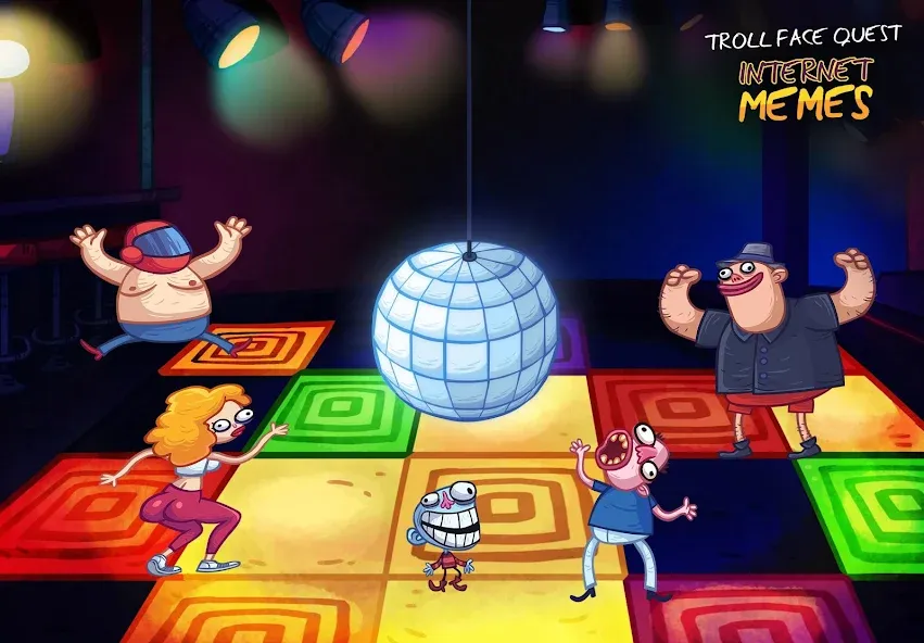 Troll Face Quest Internet Meme (Тролль Фейс Квест Интернет Мем) [МОД Menu] Screenshot 3