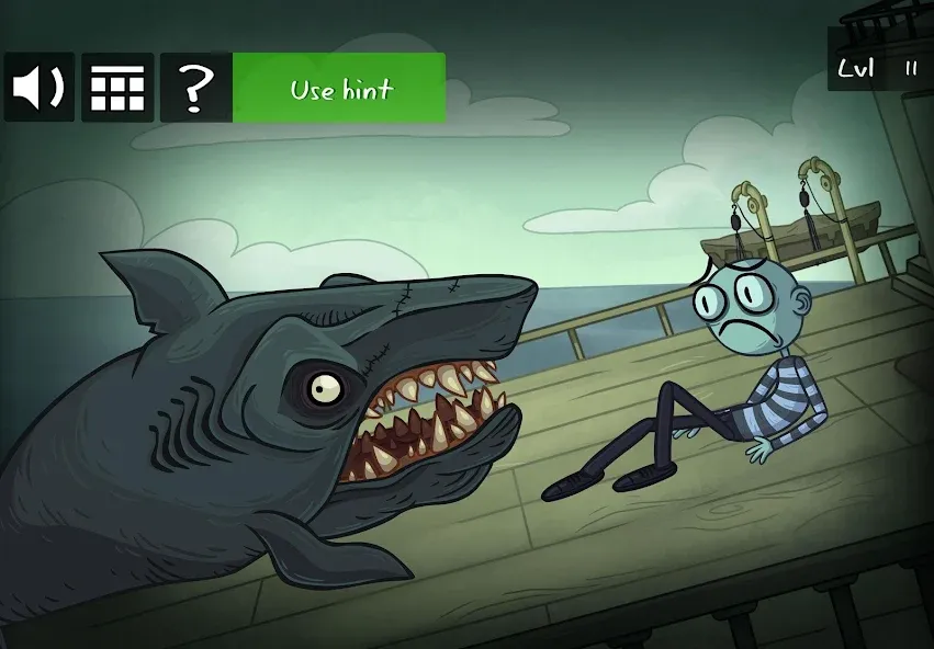 Troll Face Quest: Horror 2 (Тролль Фейс Квест) [МОД Бесконечные монеты] Screenshot 4