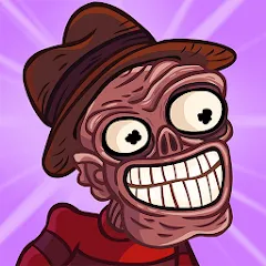 Скачать взлом Troll Face Quest: Horror 2 (Тролль Фейс Квест)  [МОД Бесконечные монеты]