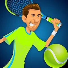 Скачать взломанную Stick Tennis (Стик Теннис)  [МОД Меню]