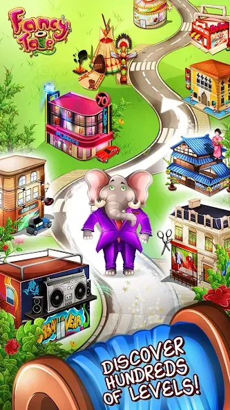 Fancy Tale:Fashion Puzzle Game (Фэнси Тейл) [МОД Mega Pack] Screenshot 4