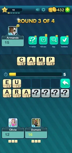 Word Battle (Уорд Баттл) [МОД Unlimited Money] Screenshot 1
