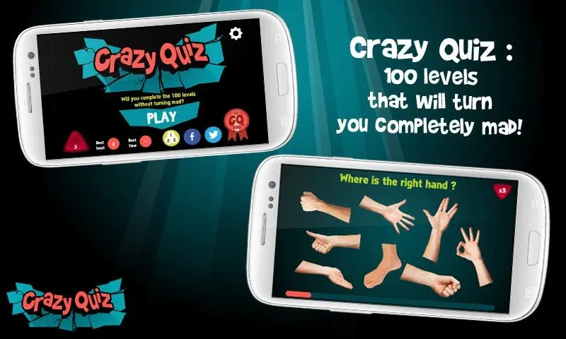 Crazy Quiz (Крэйзи Квиз) [МОД Menu] Screenshot 1