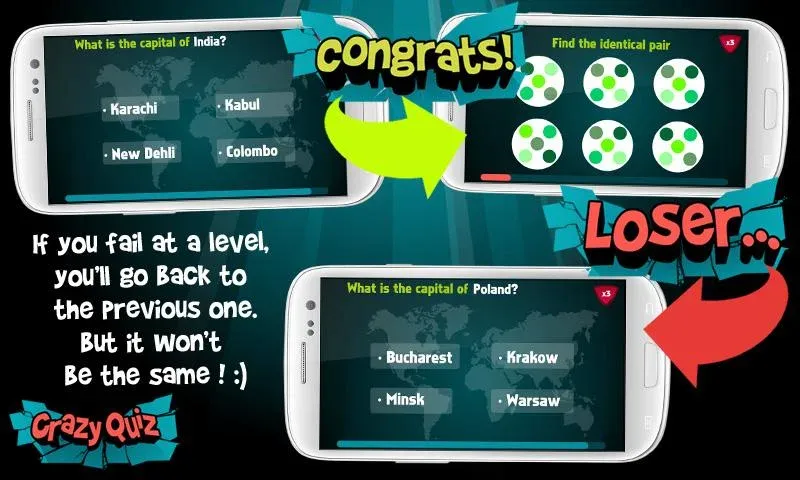 Crazy Quiz (Крэйзи Квиз) [МОД Menu] Screenshot 4